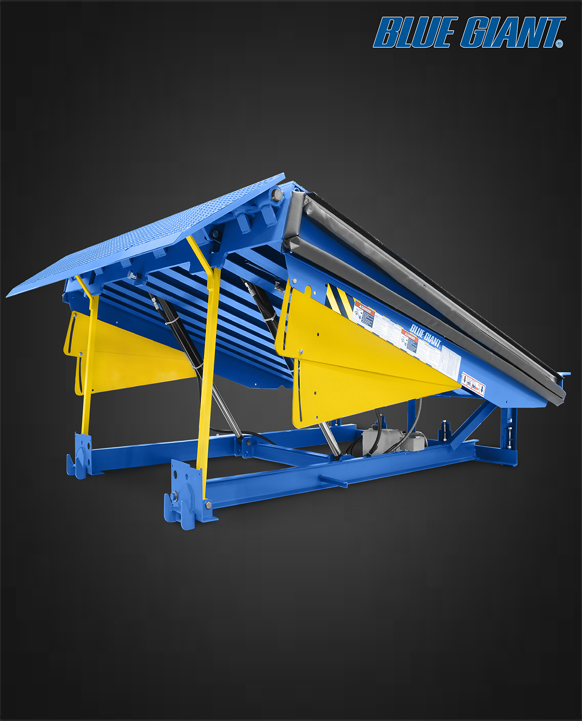 HYDRAULIC NEXT GEN POWERED DOCK LEVELER BLUEGIANT