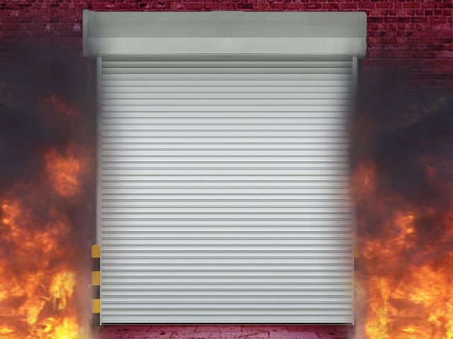 Fire service door